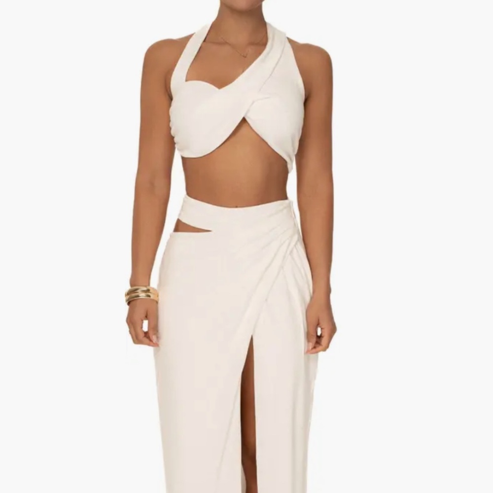 New Age Crop Top & Skirt Set